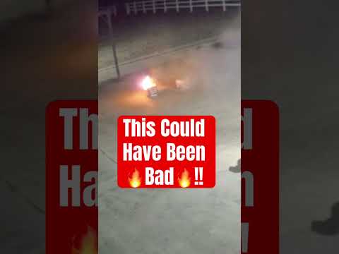 Fireworks Ignited More Than I Expected 🔥 #fireworks #gonewrong #shorts #newyears #2026