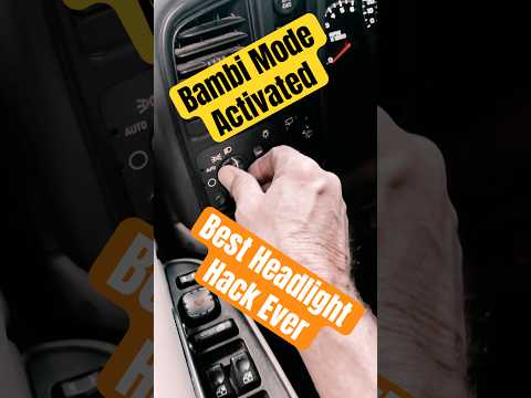 How To Use Fog Lights With High Beams. #easy #diy #mechanic #howto #hack