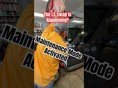 Finally Starting My LS Swap #lsswap #carbuilding #diy