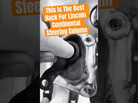 1968 Lincoln Continental Steering Column Slack Repair #shorts #automobile #diy #howto #car