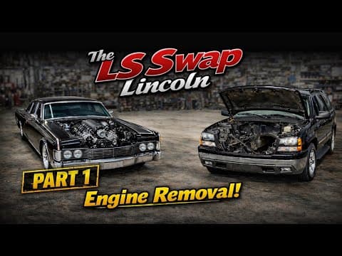 The LS Engine Comes Out | Lincoln Continental Swap Series Begins